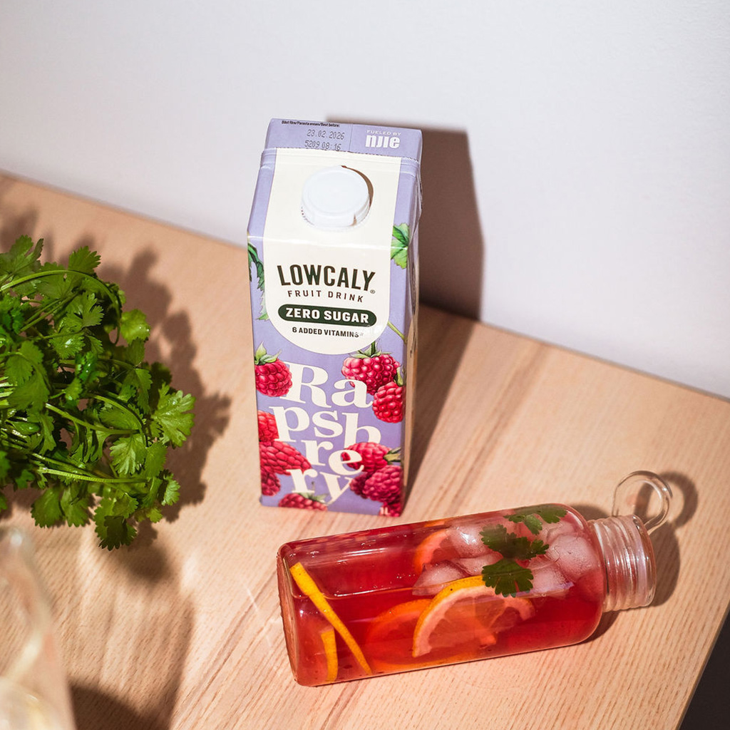 Lowcaly Raspberry drink Recept