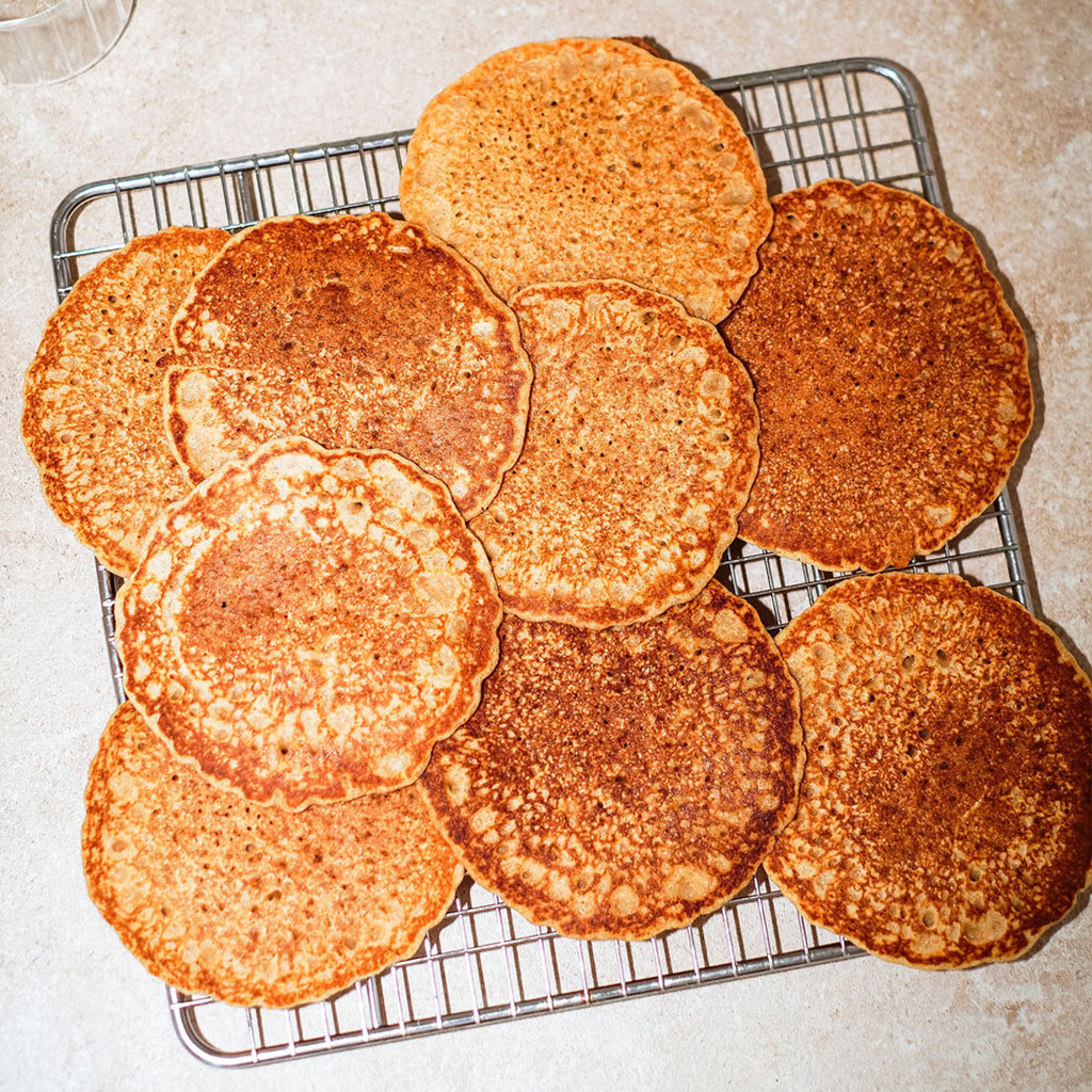 Lowcaly Sunny Orange pannkakor