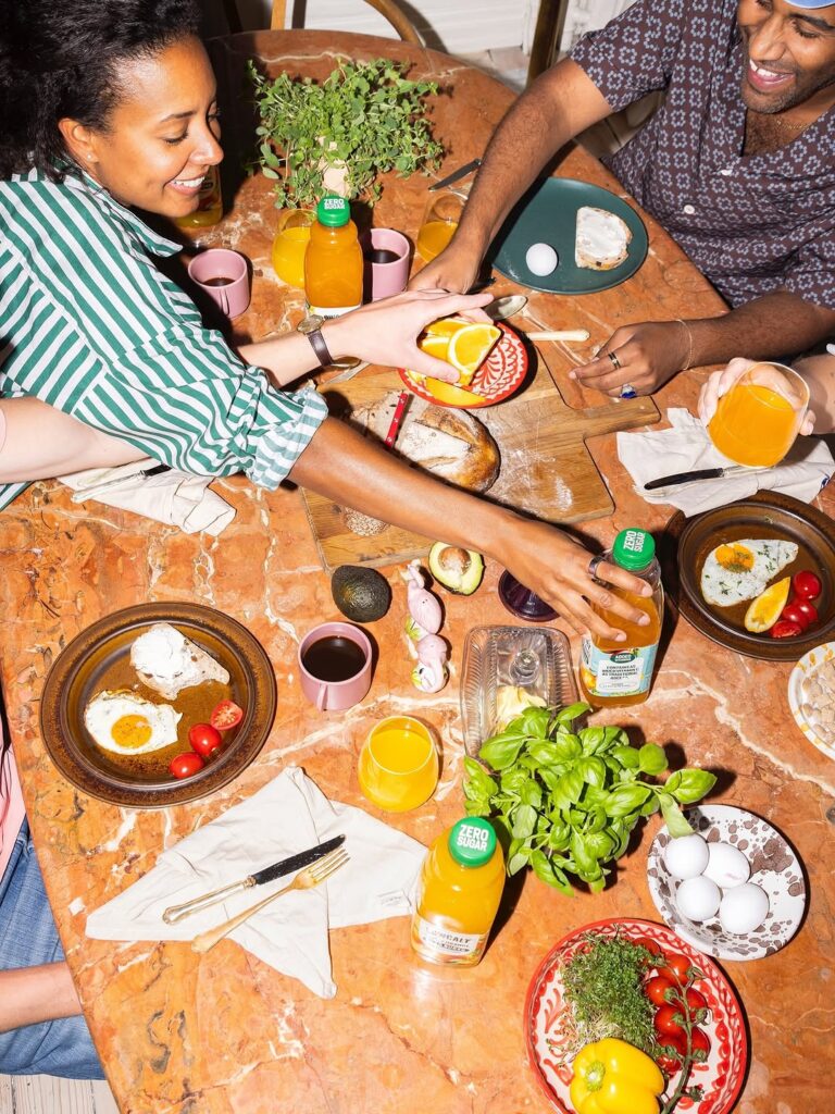 Join us at the breakfast table! Zero sugar of course 🤝🏽 
#Lowcaly #ZeroSugar #TastyHabits