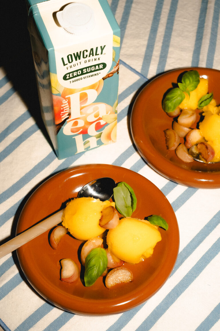 White Peach Mango Sorbet 